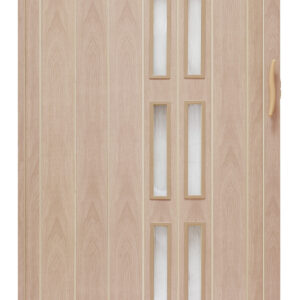 Drzwi harmonijkowe 005S DĄB SONOMA - 80 cm