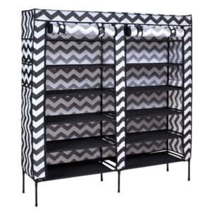 Alternative view of Szafa tekstylna na buty Gabi - zebra