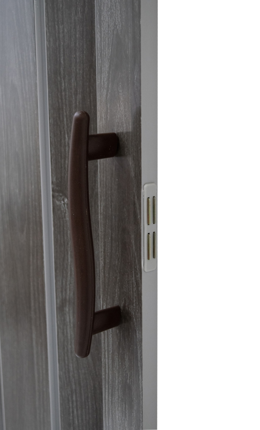 Drzwi harmonijkowe 001P DĄB GRAFIT MAT - 90 cm - obrazek 3