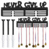 Wieszak na medale NEVER GIVE UP