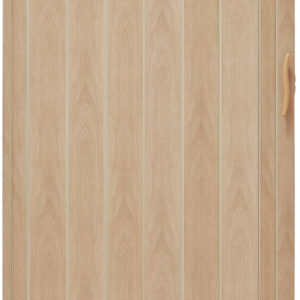 Drzwi harmonijkowe 001P DĄB SONOMA MAT - 80 cm