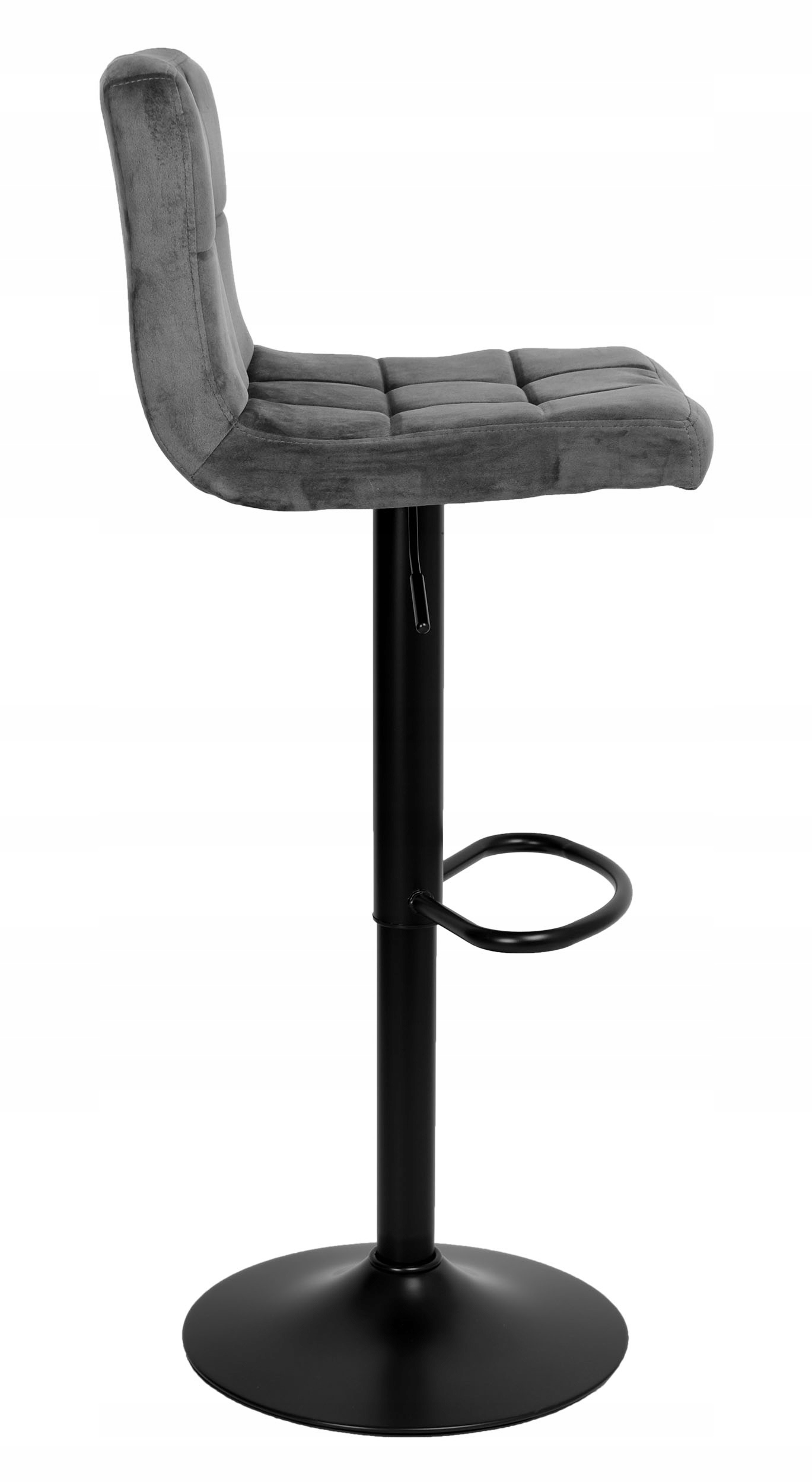 Hoker barowy Arako Black grafitowe Velvet - obrazek 7