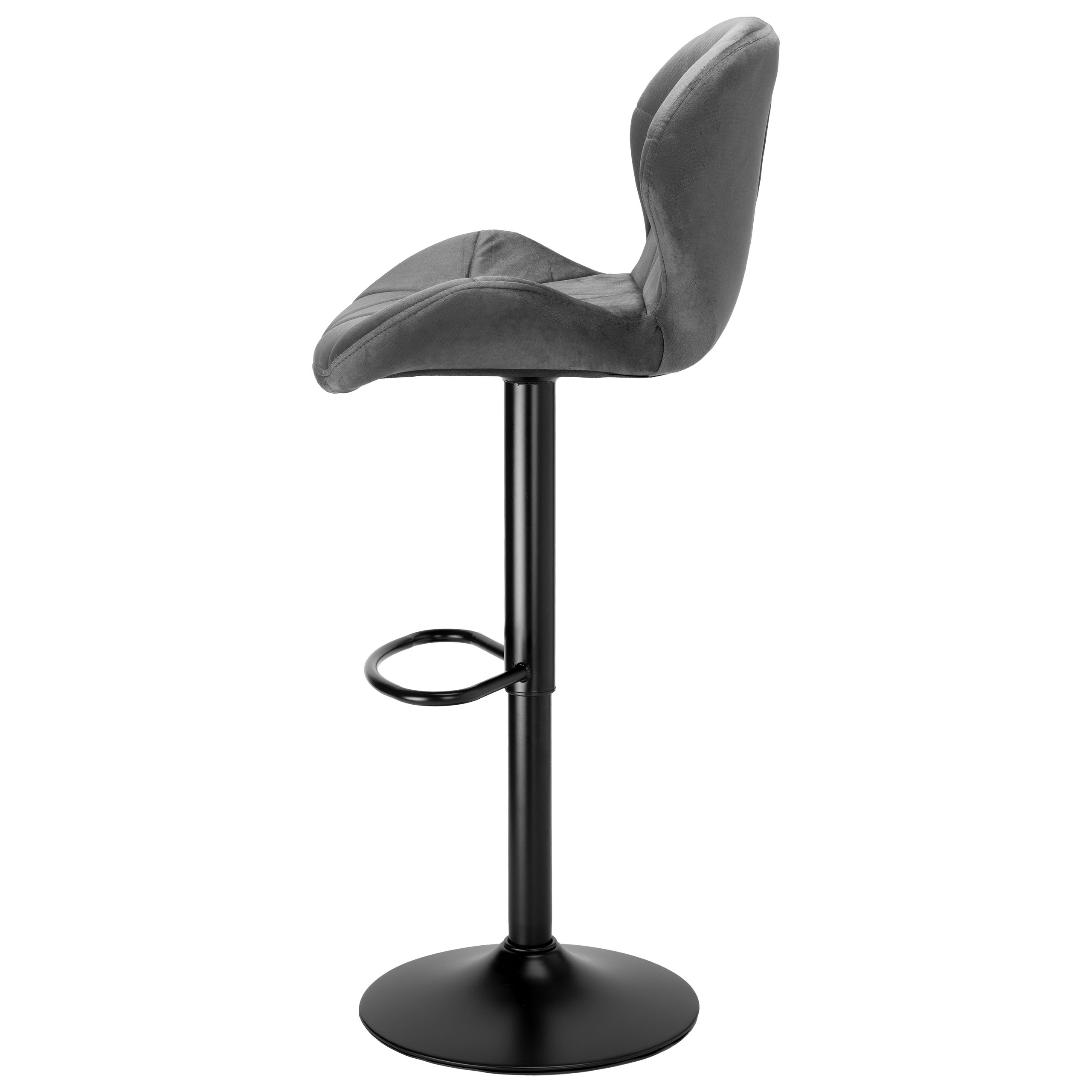 Hoker barowy Gordon Black grafitowy Velvet - obrazek 5