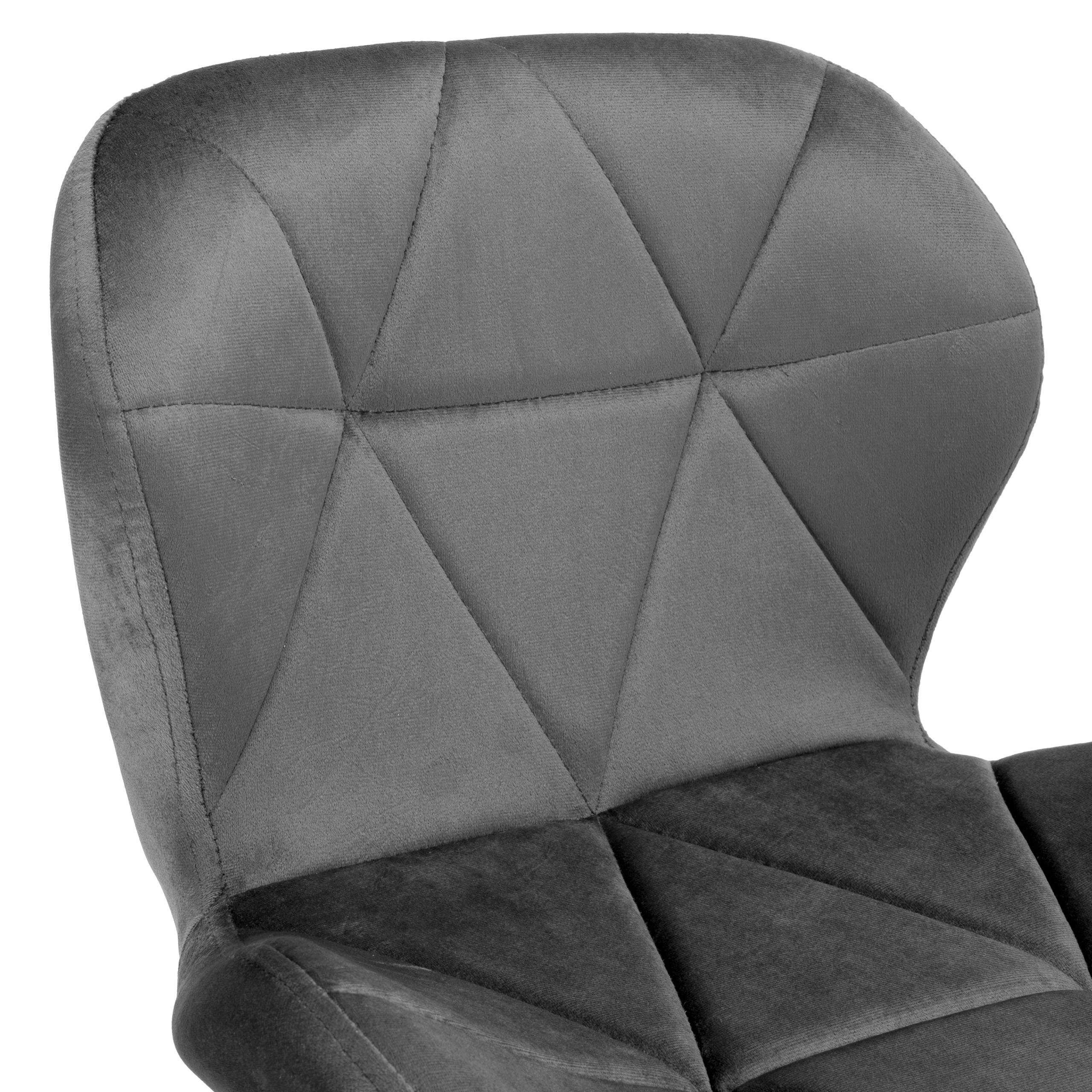 Hoker barowy Gordon Black grafitowy Velvet - obrazek 8
