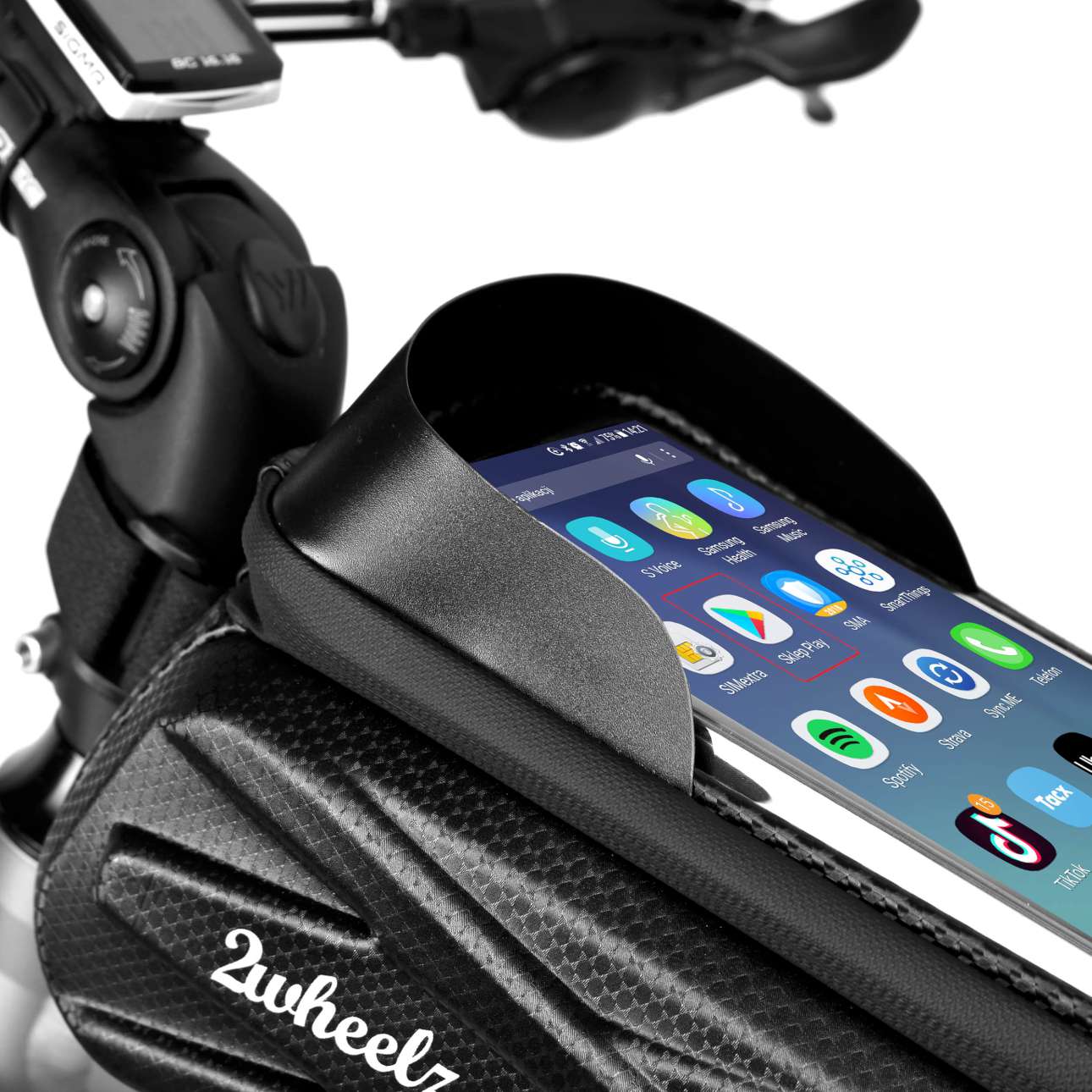 Torba sakwa rowerowa i pokrowiec na komórkę telefon - obrazek 10