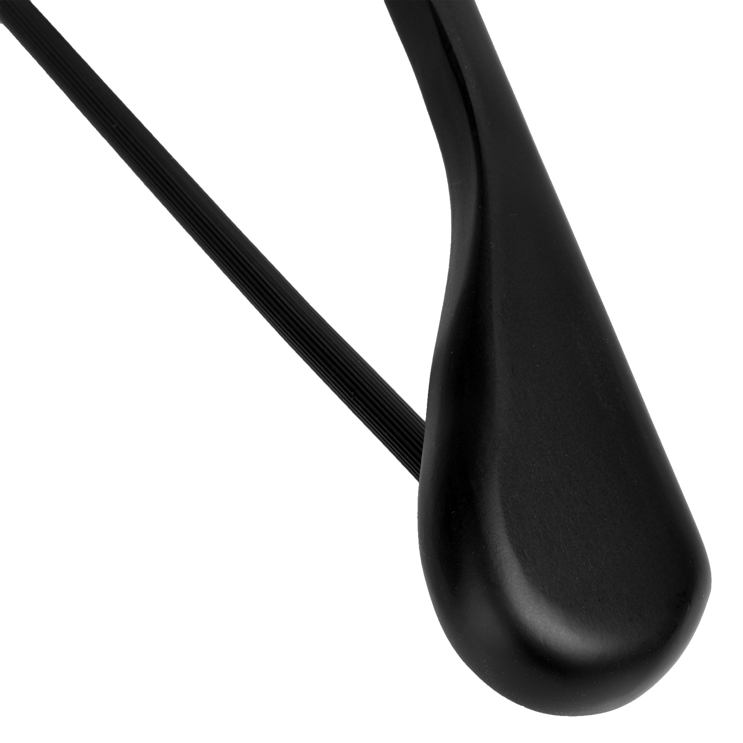 Wieszak drewniany na płaszcze czarny 1 sztuka - obrazek 8