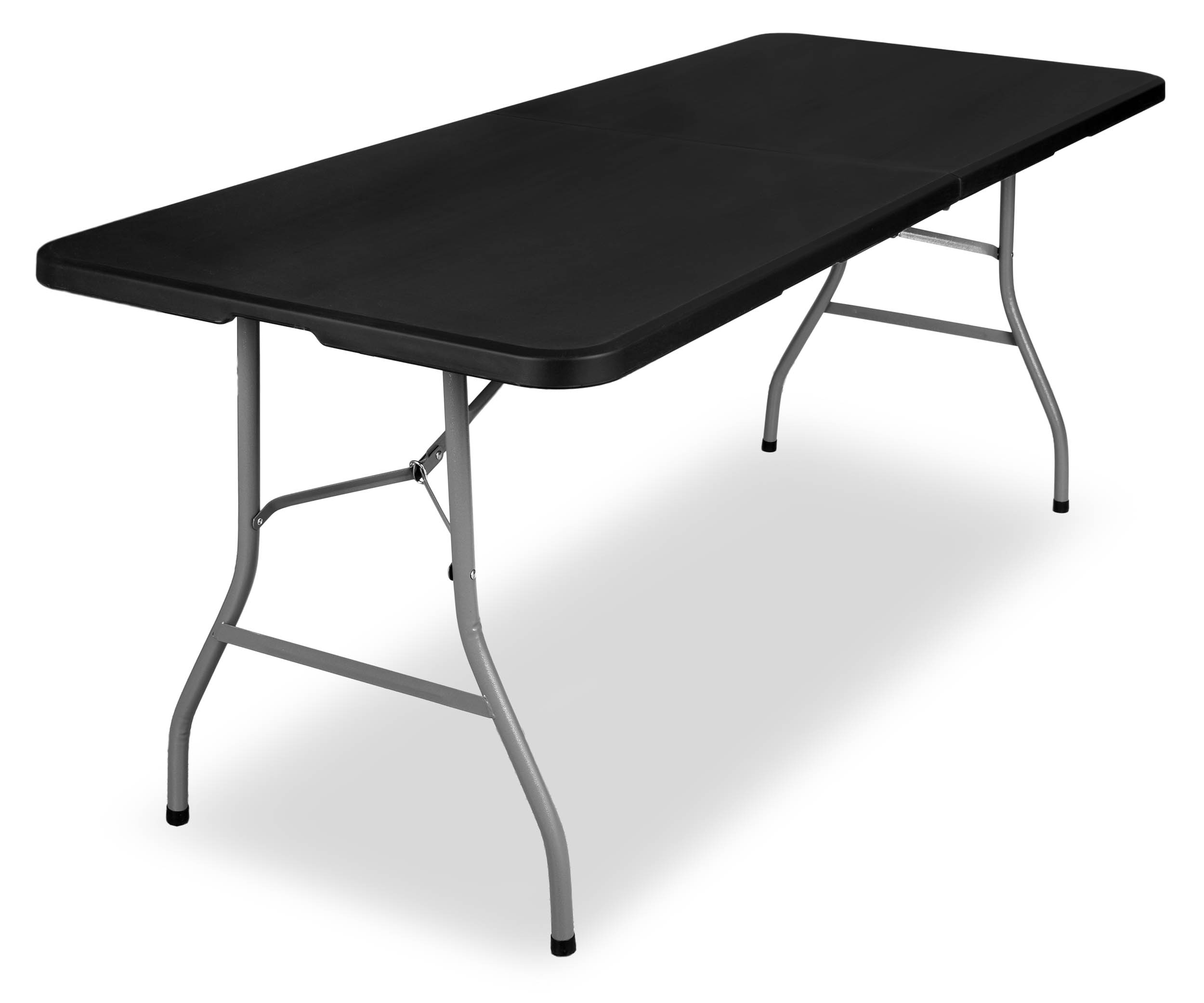Stół cateringowy FETA składany w walizkę 180 cm czarny - obrazek 2