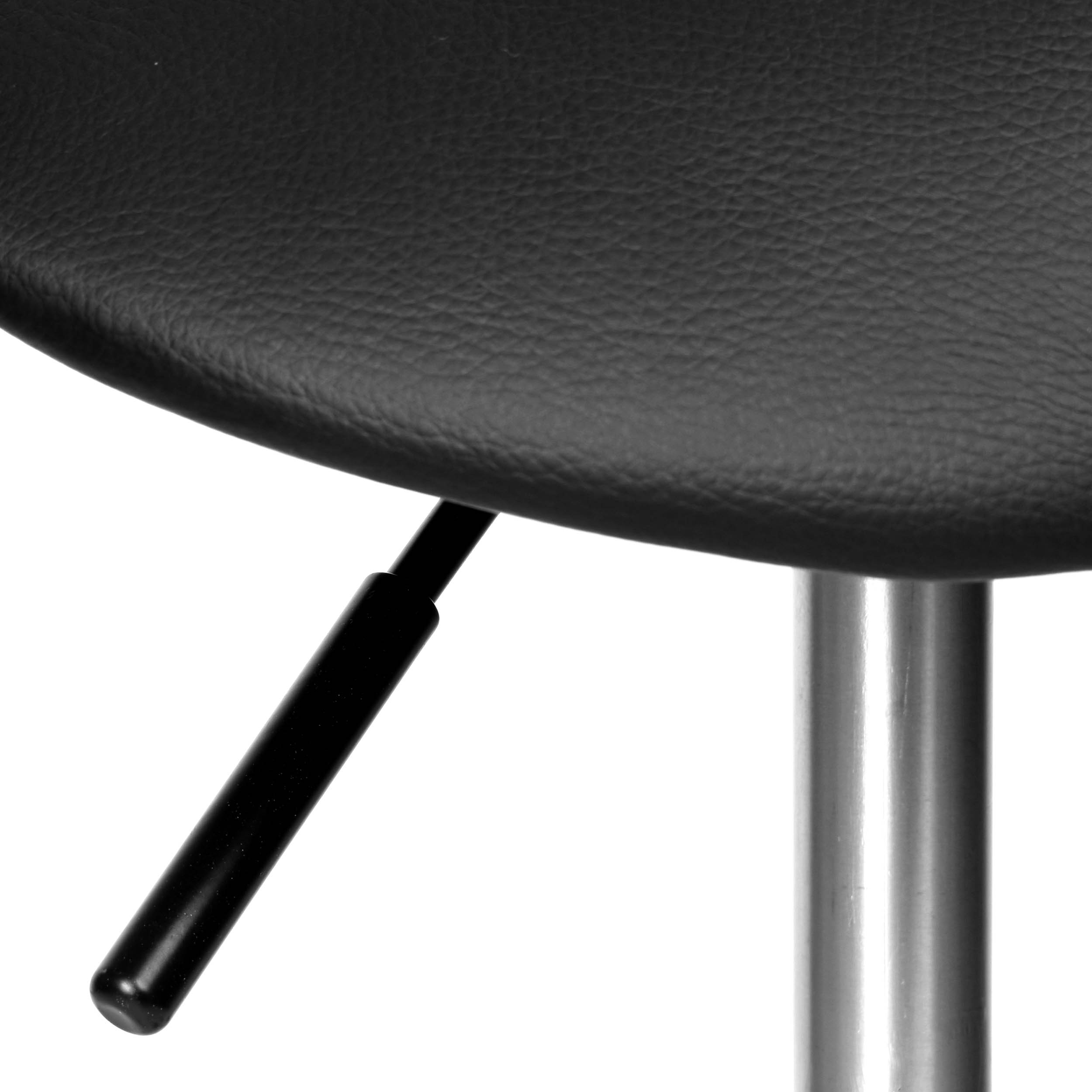 Taboret fryzjerski kosmetyczny Stratum czarny - obrazek 8
