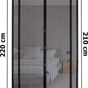 Alternative view of Moskitiera magnetyczna na drzwi do przycięcia Magic Mesh