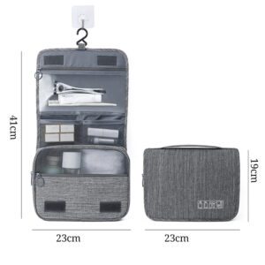 Alternative view of Kosmetyczka podróżna ARDA męska szara