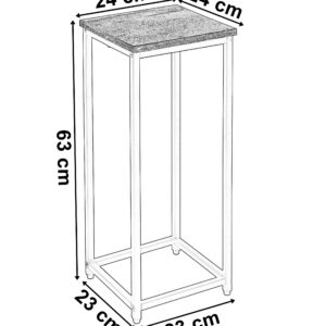 Alternative view of Kwietnik loftowy ARBEN CRAFT 60 cm