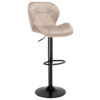 Hoker barowy Gordon Black bezowy Velvet