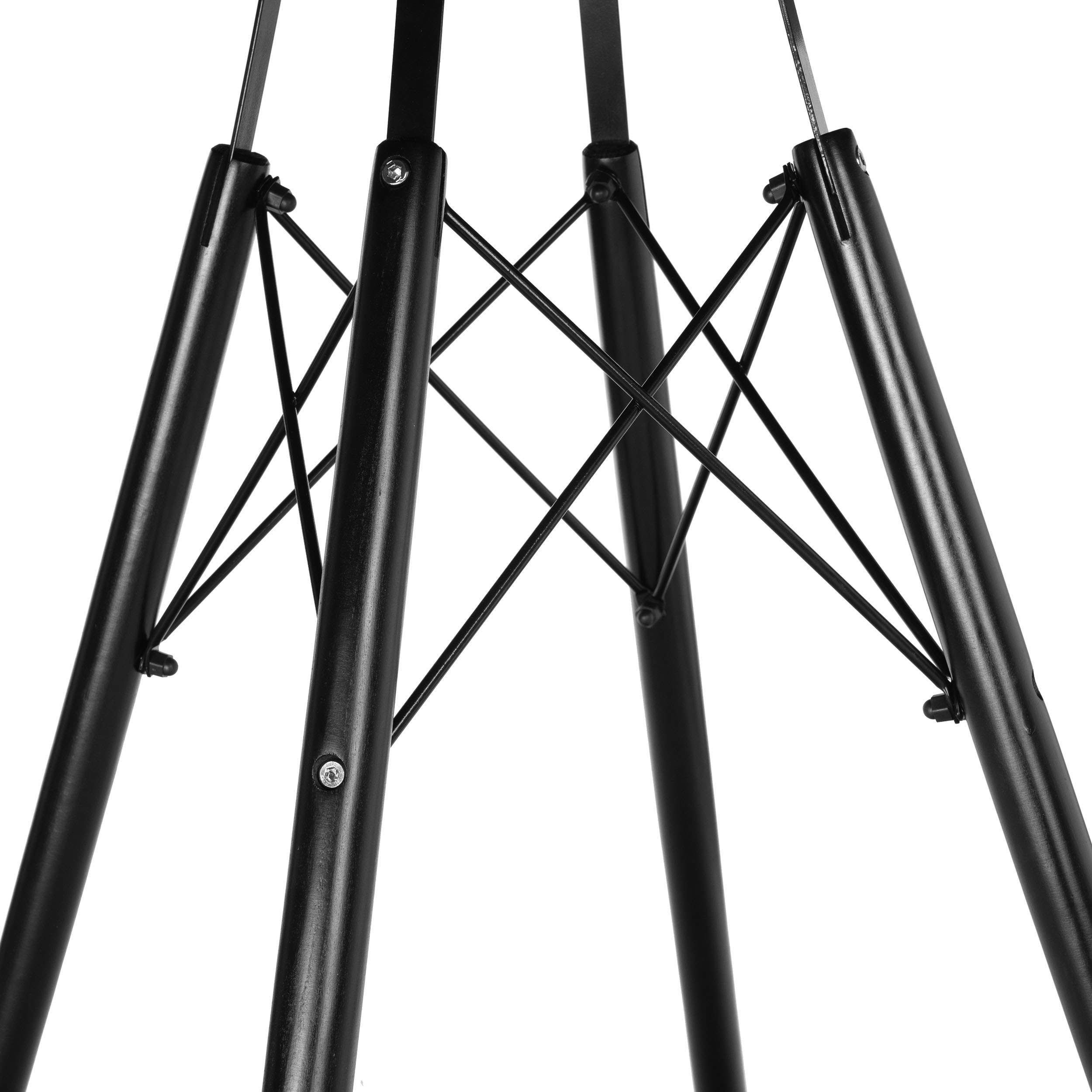 Stolik okrągły PARIS BLACK DTW 80 cm marmur biały - obrazek 10