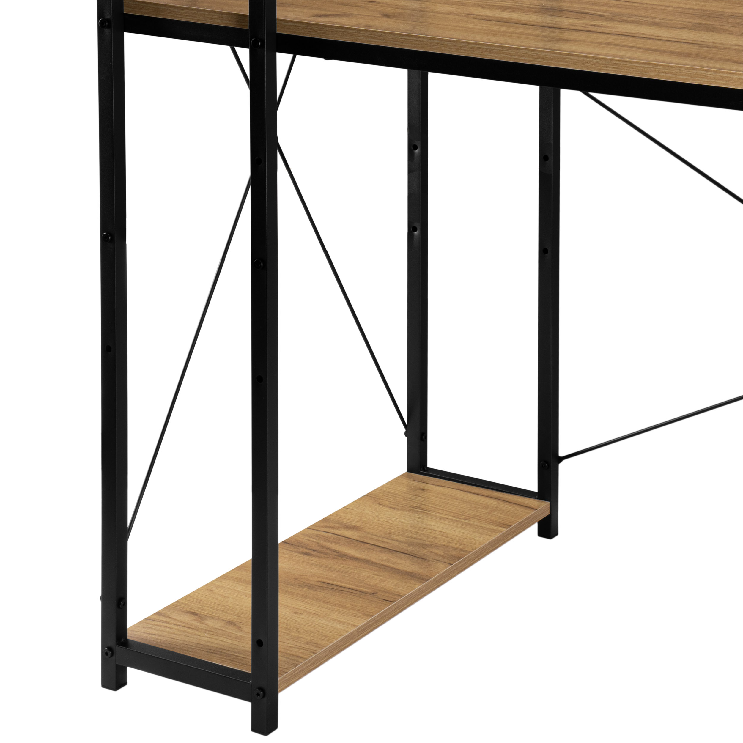 Biurko industrialne loftowe Trosa Craft - obrazek 8