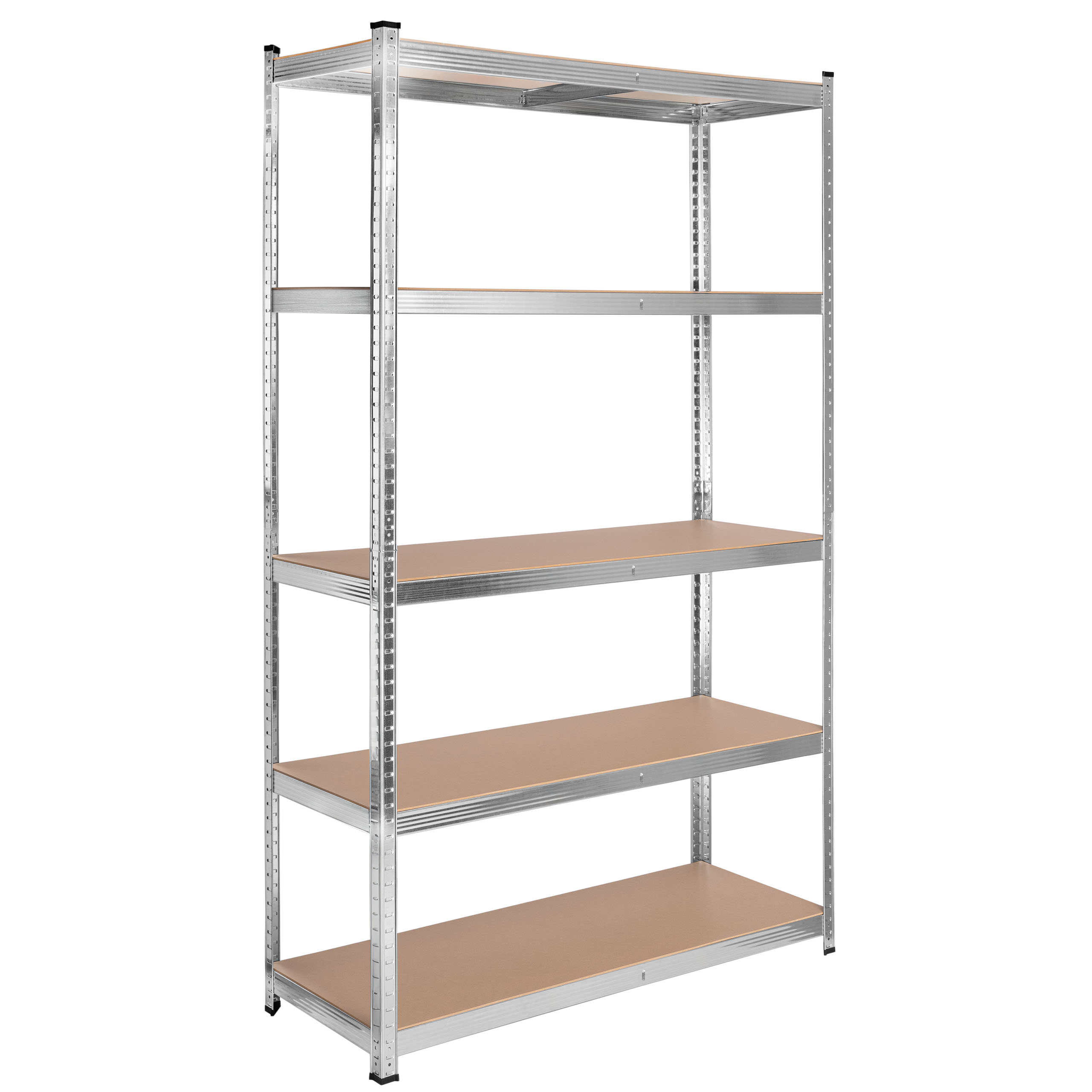 Regał stalowy magazynowy 200kg 5 poziomów 205x120x45 cm ocynkowany - obrazek 10