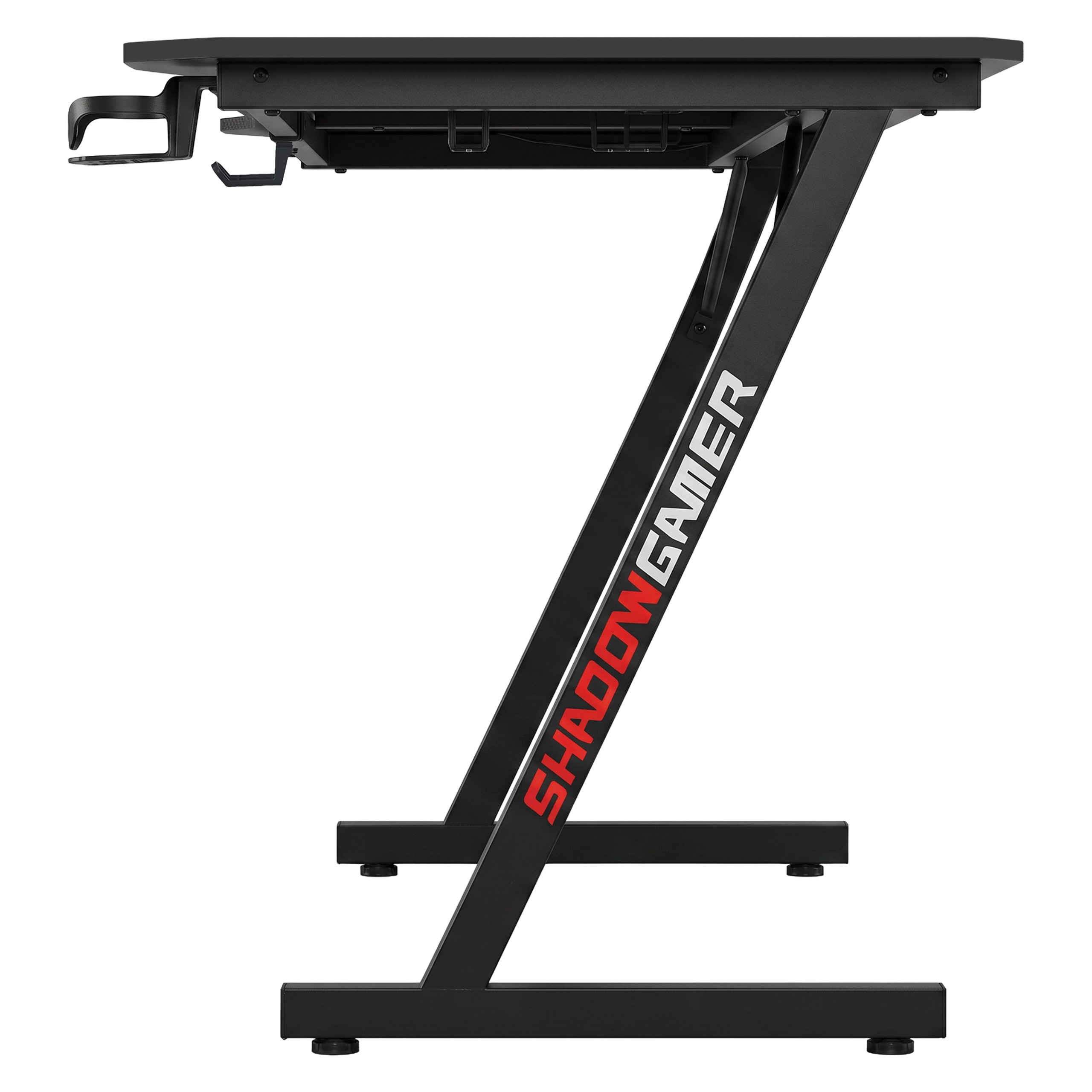 Biurko gamingowe SHADOW GAMER 1.1 160 cm podkładka - obrazek 8