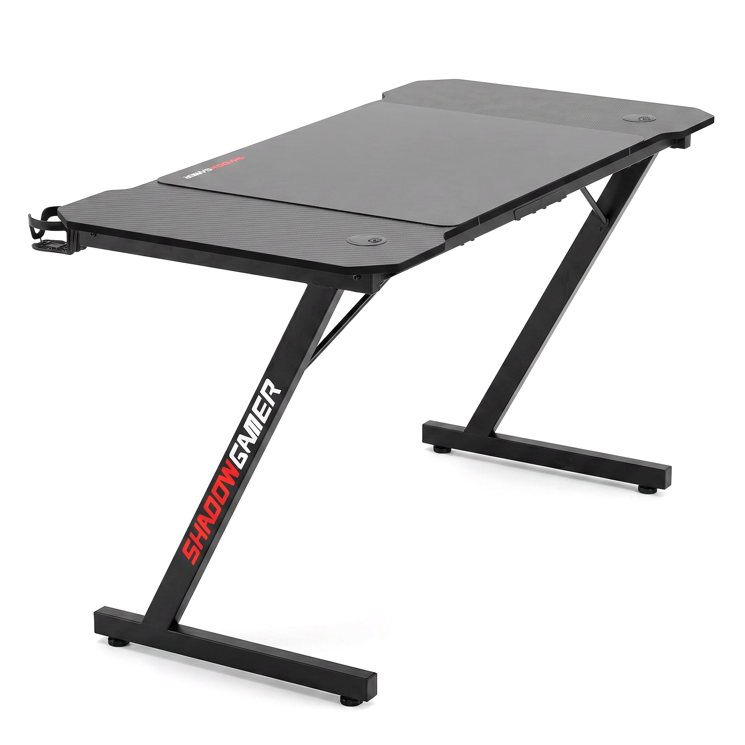 Biurko gamingowe SHADOW GAMER 1.1 160 cm podkładka - obrazek 9