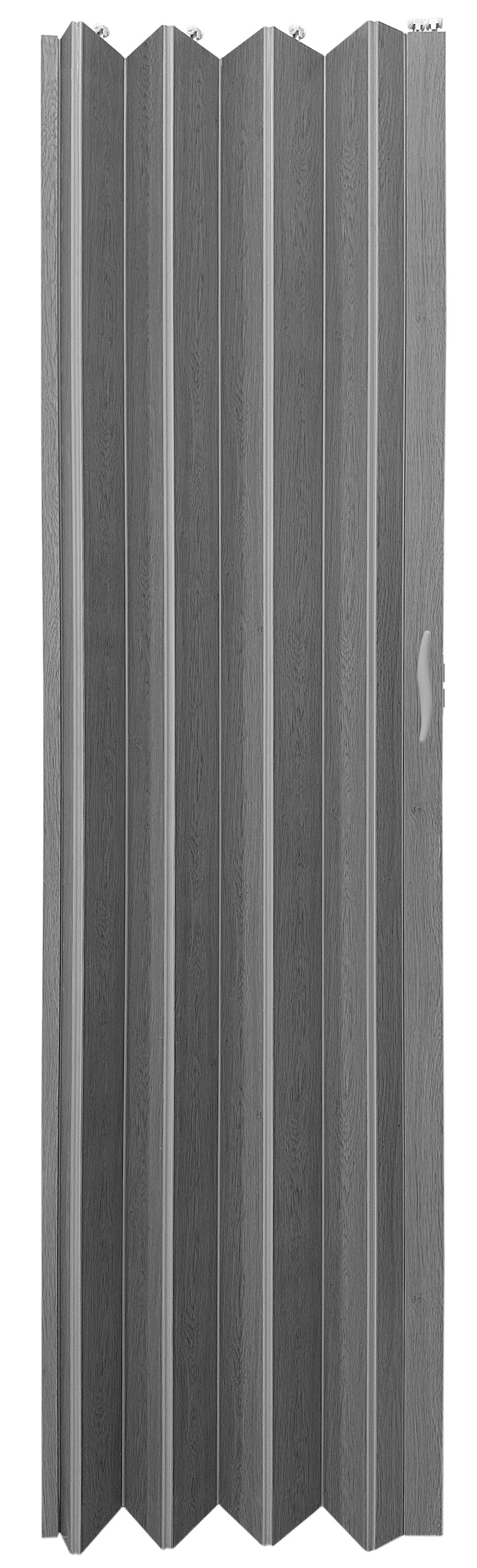 Drzwi harmonijkowe 001P 67 SZARY DĄB MAT 90 cm - obrazek 2