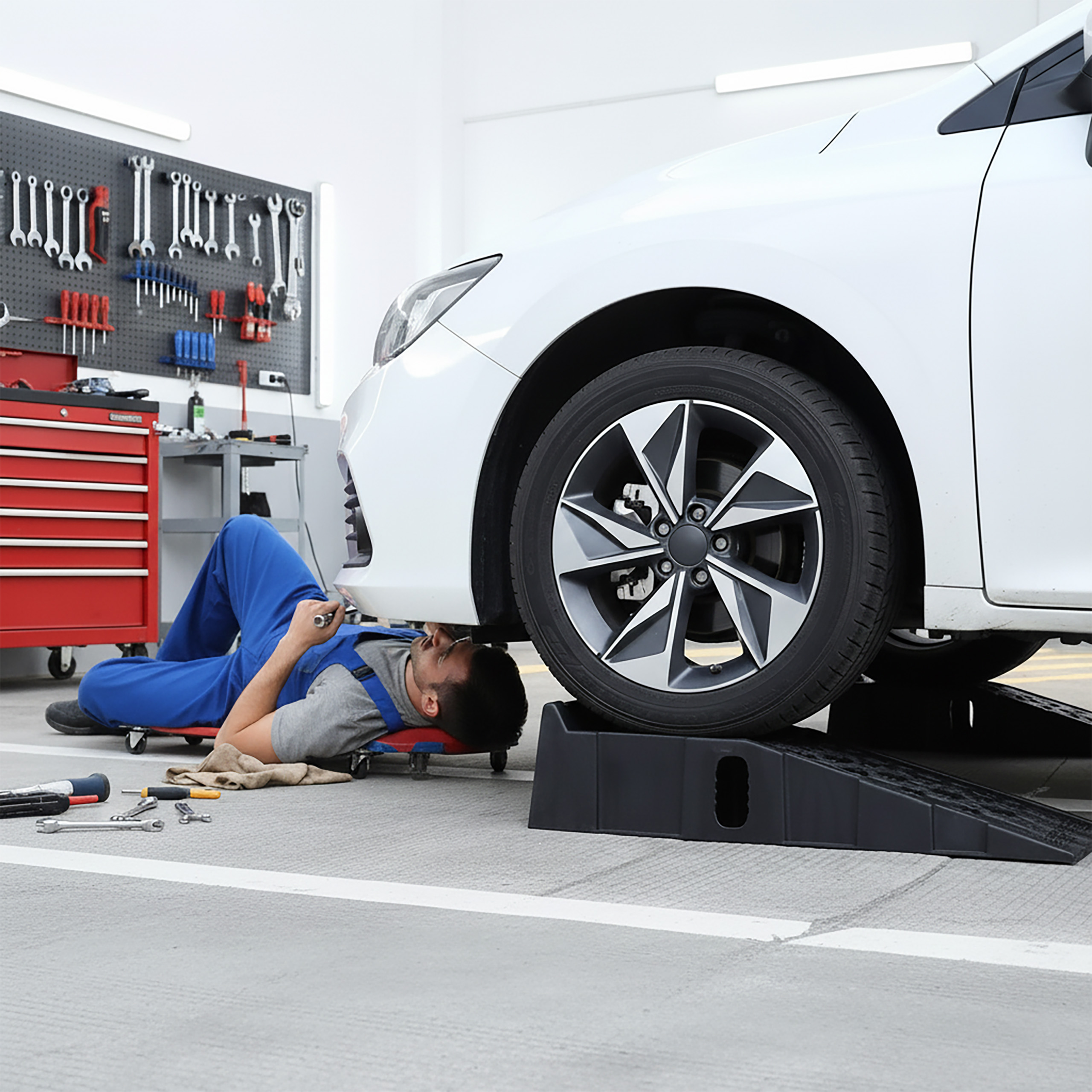 Rampa najazdowa AUTOFIX komplet 2 sztuk do 5T - obrazek 2