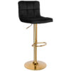 Hoker barowy Arako Gold czarny Velvet
