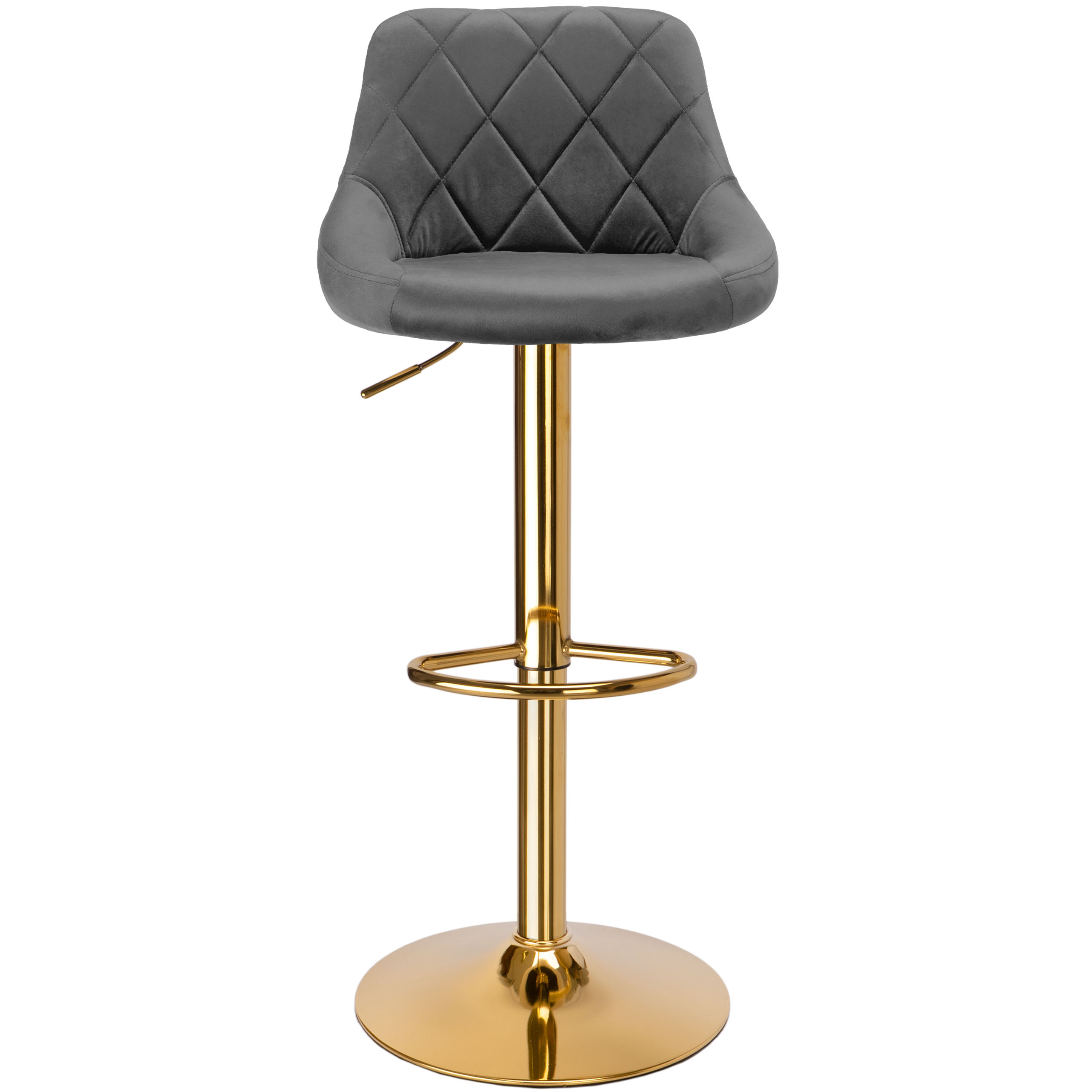 Hoker barowy Cydro Gold grafitowe Velvet - obrazek 7