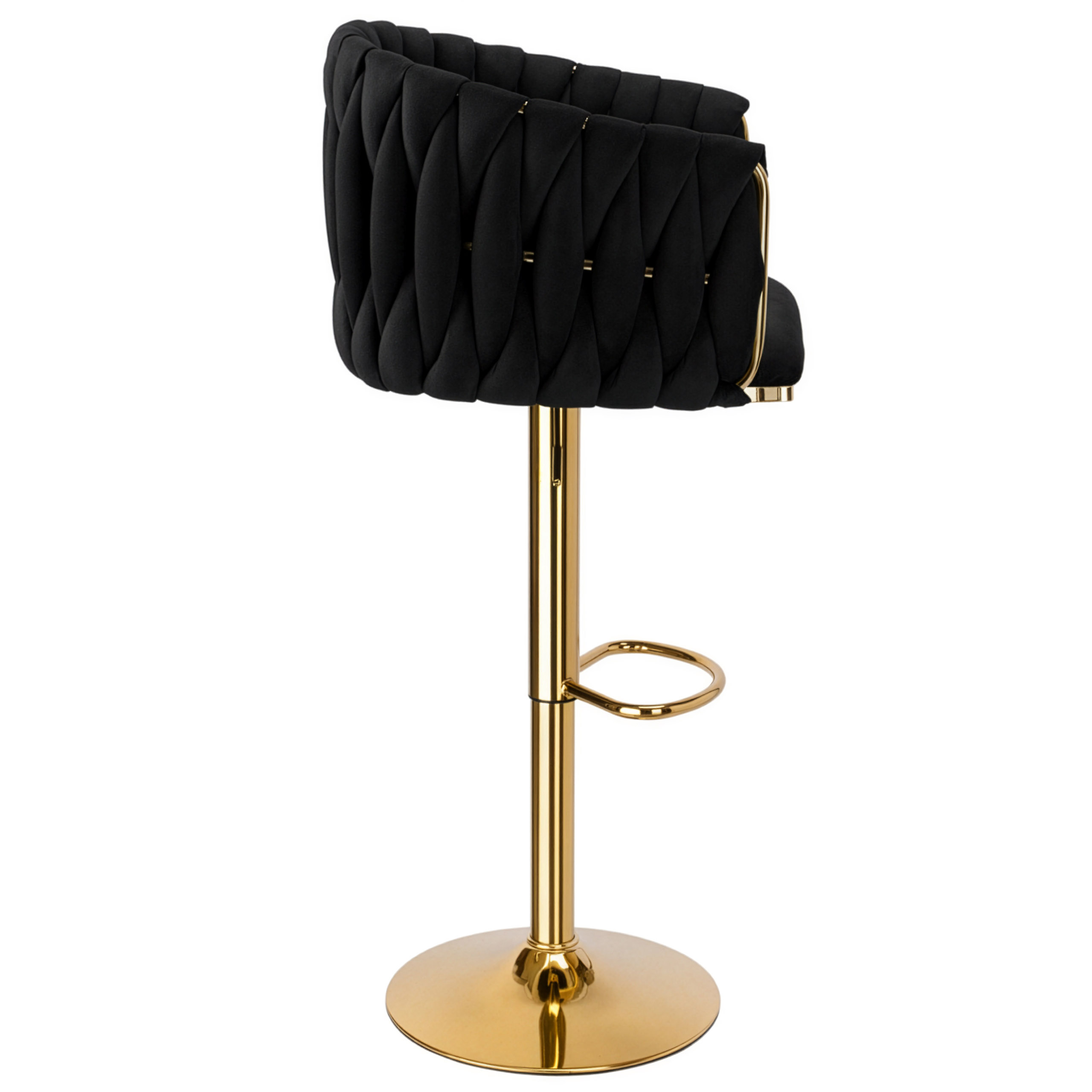 Hoker barowy Cofton Gold czarny Velvet - obrazek 9
