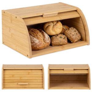 Chlebak pojemnik na pieczywo bambusowy GRANO