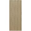 Drzwi harmonijkowe 001P WIĄZ MAT G - 80 cm