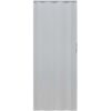 Drzwi harmonijkowe 001P BIAŁY DĄB MAT - 80 cm