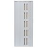 Drzwi harmonijkowe 005S BIAŁY DĄB MAT - 80 cm